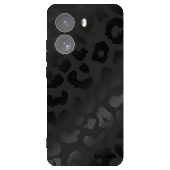 Picasee silikónový čierny obal pre Xiaomi Poco X7 - Midnight Leopard