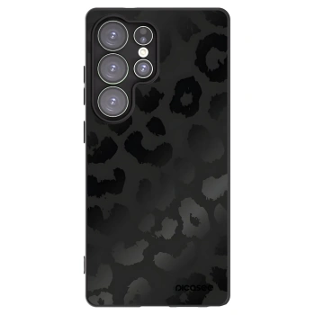 Picasee silikónový čierny obal pre Samsung Galaxy S25 Ultra 5G - Midnight Leopard