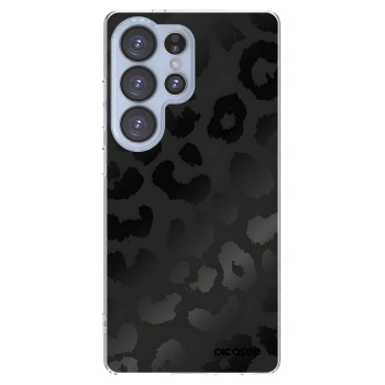 Picasee silikónový prehľadný obal pre Samsung Galaxy S25 Ultra 5G - Midnight Leopard