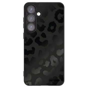 Picasee silikónový čierny obal pre Samsung Galaxy S25+ 5G - Midnight Leopard