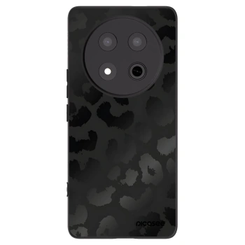 Picasee silikónový čierny obal pre Honor Magic7 Lite 5G - Midnight Leopard
