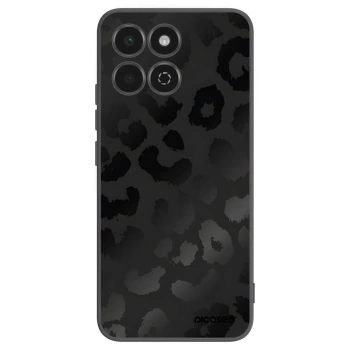 Picasee silikónový čierny obal pre Honor 200 Smart 5G - Midnight Leopard