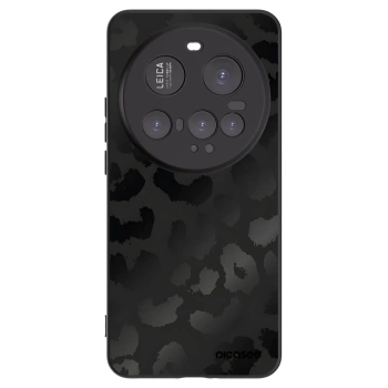 Picasee silikónový čierny obal pre Xiaomi 15 Ultra - Midnight Leopard