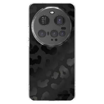 Picasee silikónový prehľadný obal pre Xiaomi 15 Ultra - Midnight Leopard