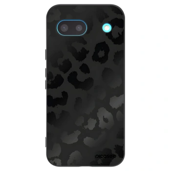 Picasee silikónový čierny obal pre Google Pixel 8 - Midnight Leopard