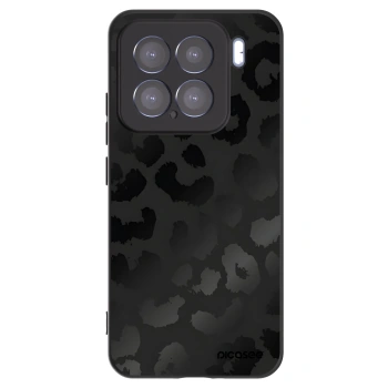 Picasee silikónový čierny obal pre Xiaomi 15 - Midnight Leopard