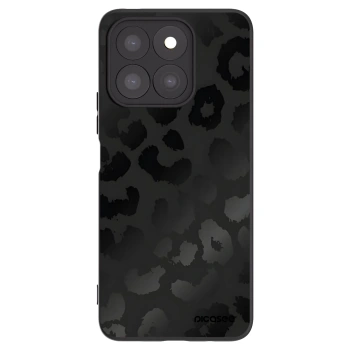 Picasee silikónový čierny obal pre Honor X8c - Midnight Leopard