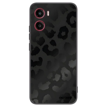 Picasee silikónový čierny obal pre Motorola Moto G05 - Midnight Leopard