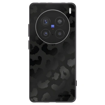 Picasee silikónový čierny obal pre Vivo X200 Pro - Midnight Leopard