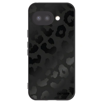 Picasee silikónový čierny obal pre Google Pixel 9a - Midnight Leopard