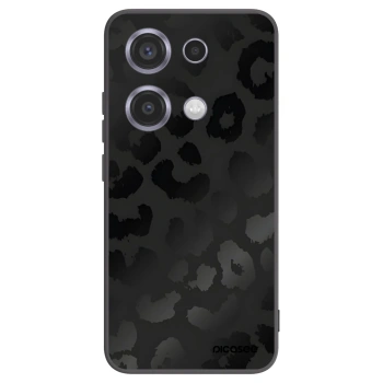 Picasee silikónový čierny obal pre Xiaomi Redmi Note 14S - Midnight Leopard