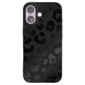 Picasee silikónový čierny obal pre Apple iPhone 17 - Midnight Leopard