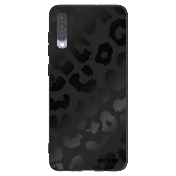 Picasee silikónový čierny obal pre Samsung Galaxy A70 A705F - Midnight Leopard