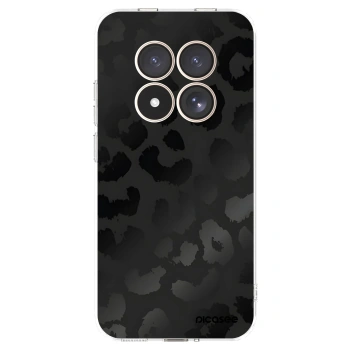 Picasee silikónový prehľadný obal pre Xiaomi Redmi Note 15 Pro 4G - Midnight Leopard