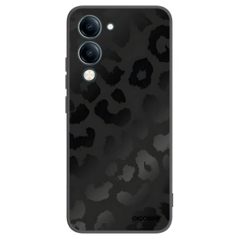 Picasee silikónový čierny obal pre Vivo Y29s 5G - Midnight Leopard