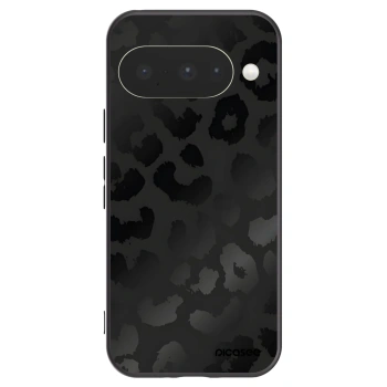 Picasee silikónový čierny obal pre Google Pixel 10 - Midnight Leopard