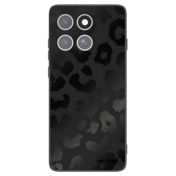 Picasee silikónový čierny obal pre Motorola Edge 60 Fusion - Midnight Leopard