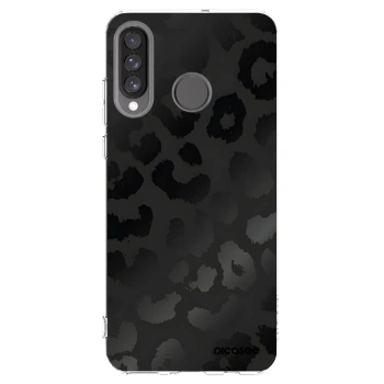 Picasee silikónový prehľadný obal pre Huawei P30 Lite - Midnight Leopard