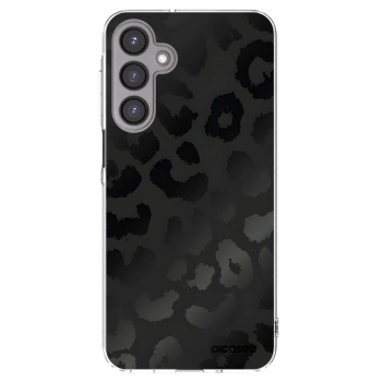 Picasee silikónový prehľadný obal pre Samsung Galaxy A16 4G - Midnight Leopard