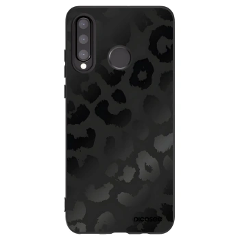Picasee silikónový čierny obal pre Huawei P30 Lite - Midnight Leopard