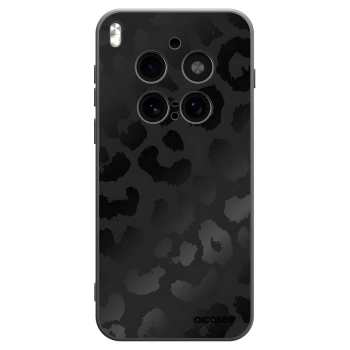 Picasee silikónový čierny obal pre Vivo X300 Pro - Midnight Leopard