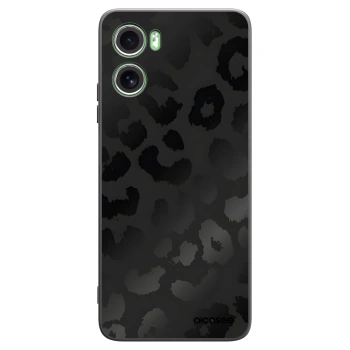 Picasee silikónový čierny obal pre Motorola Moto G06 - Midnight Leopard