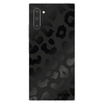 Picasee silikónový prehľadný obal pre Samsung Galaxy Note 10 N970F - Midnight Leopard