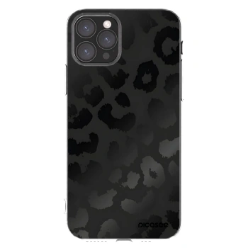 Picasee silikónový prehľadný obal pre Apple iPhone 11 Pro - Midnight Leopard