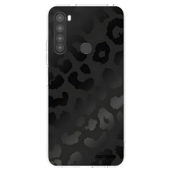 Picasee silikónový prehľadný obal pre Xiaomi Redmi Note 8 - Midnight Leopard