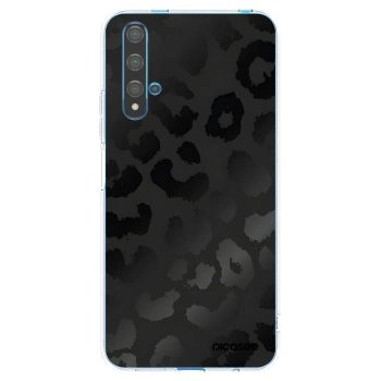 Picasee silikónový prehľadný obal pre Huawei Nova 5T - Midnight Leopard