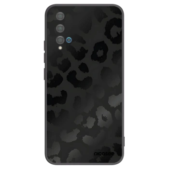 Picasee silikónový čierny obal pre Huawei Nova 5T - Midnight Leopard