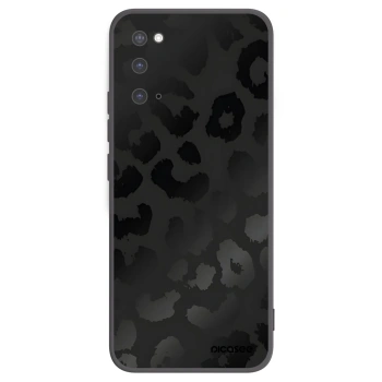 Picasee silikónový čierny obal pre Samsung Galaxy S20 G980F - Midnight Leopard