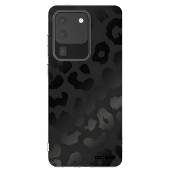 Picasee silikónový prehľadný obal pre Samsung Galaxy S20 Ultra 5G G988F - Midnight Leopard