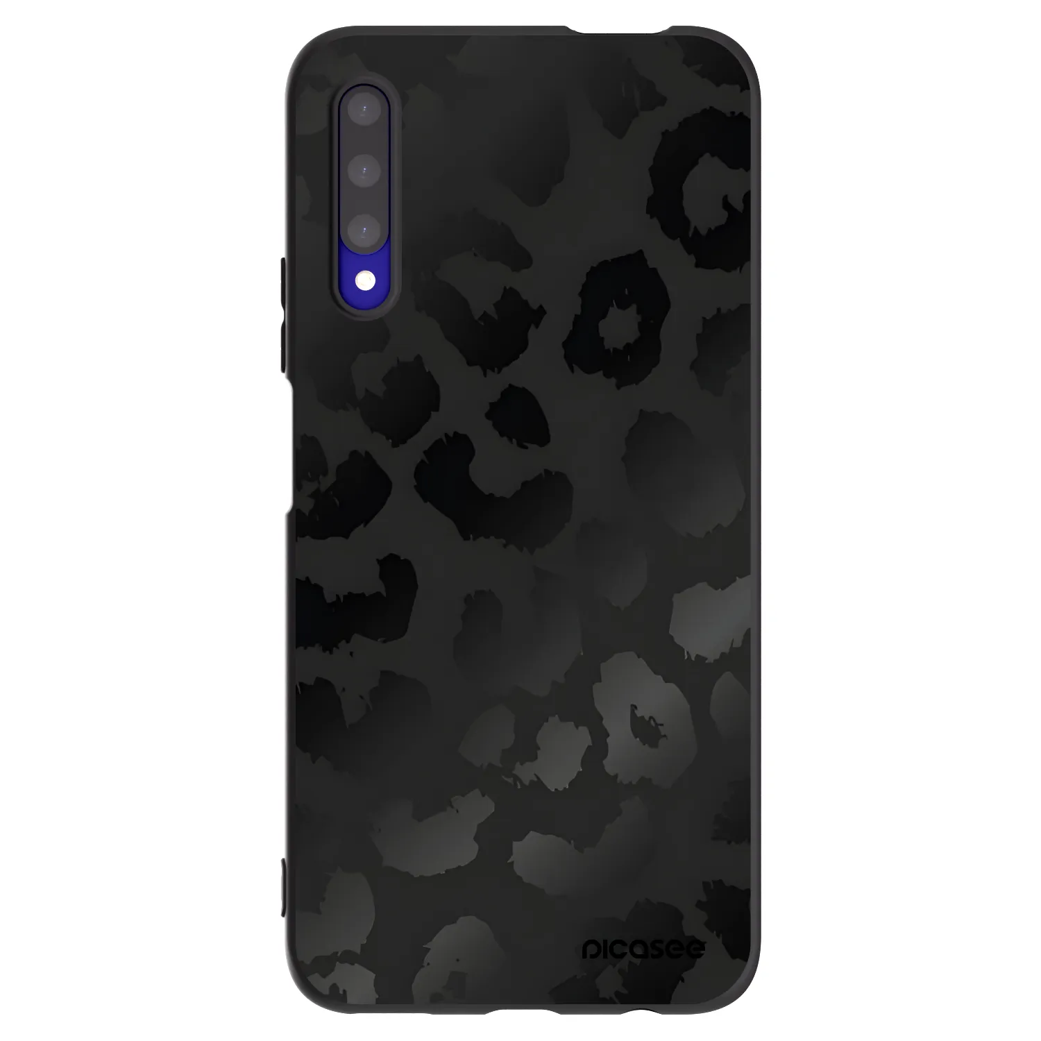 Picasee silikónový čierny obal pre Honor 9X Pro - Midnight Leopard