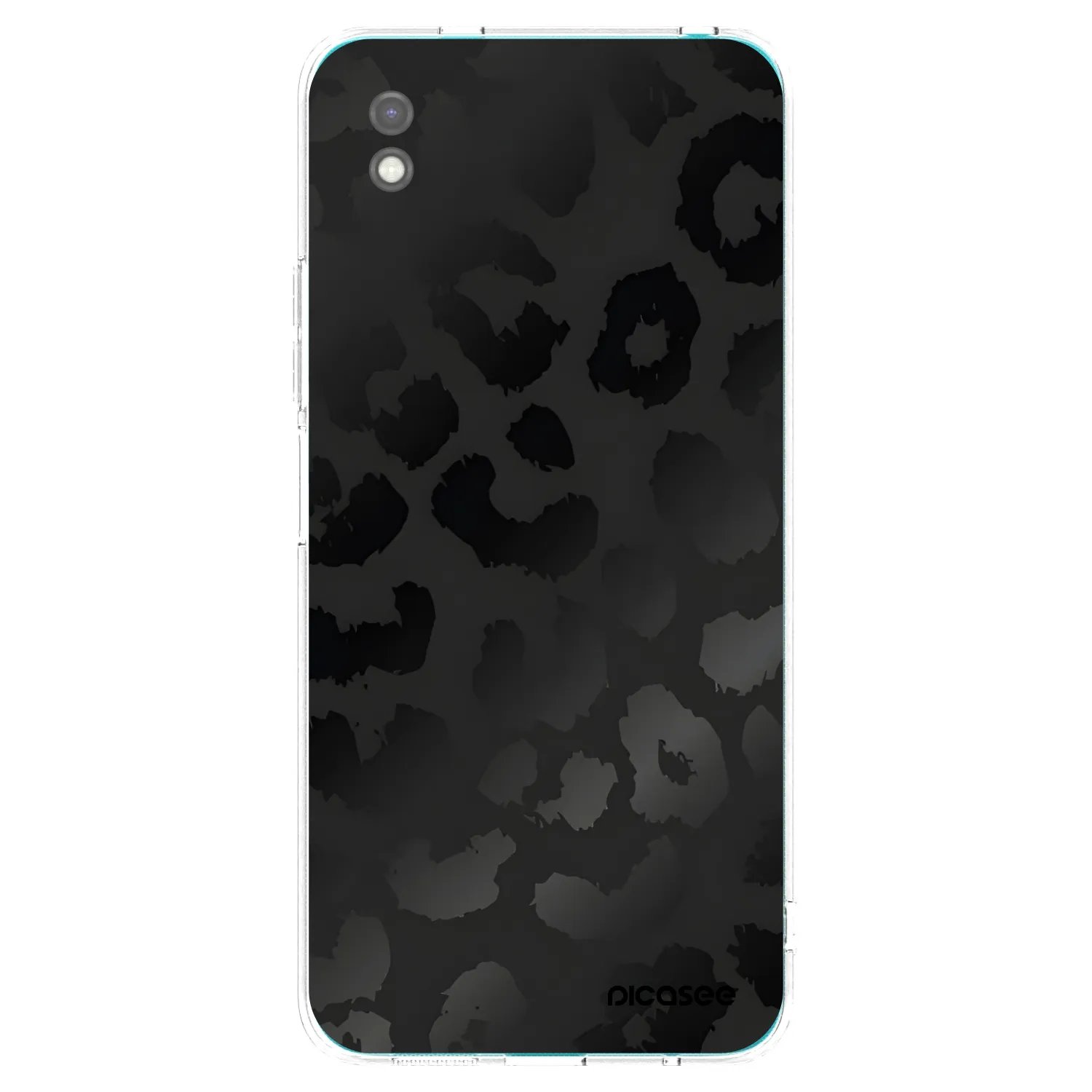 Picasee silikónový čierny obal pre Xiaomi Redmi 9A - Midnight Leopard