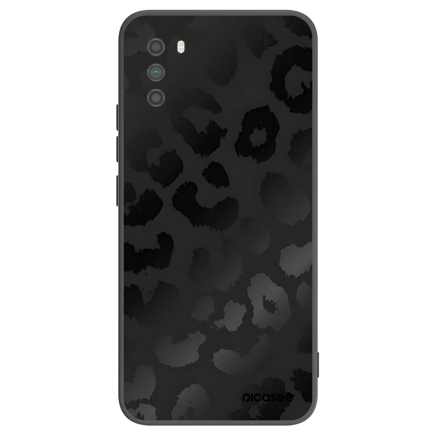 Picasee silikónový čierny obal pre Xiaomi Poco M3 - Midnight Leopard