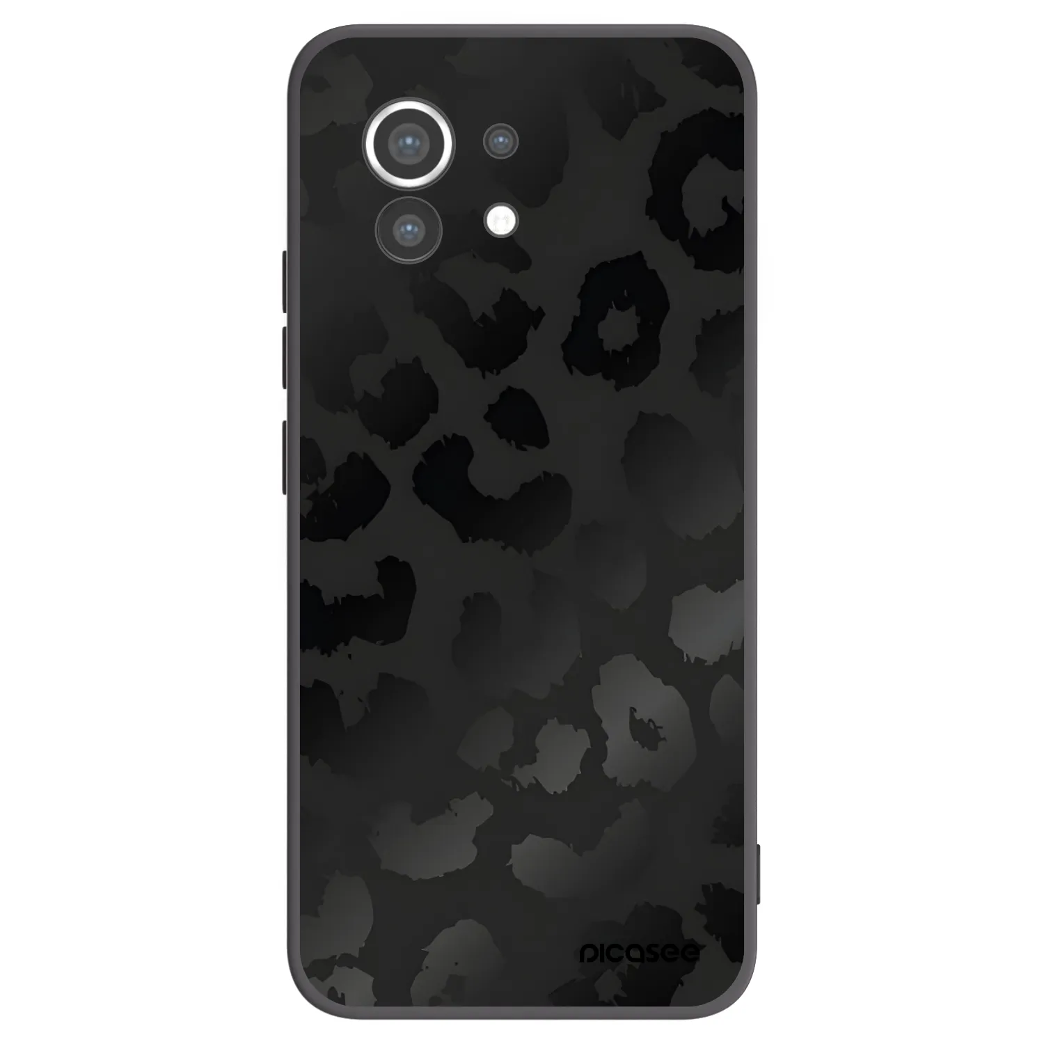 Picasee silikónový čierny obal pre Xiaomi Mi 11 - Midnight Leopard