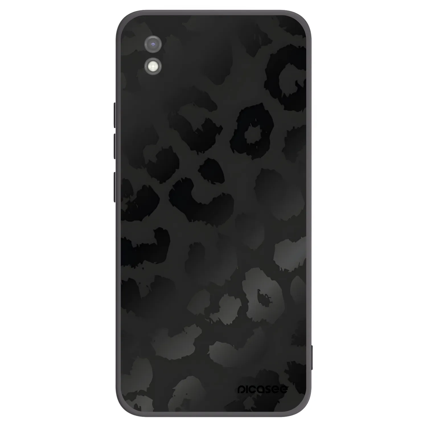 Picasee silikónový čierny obal pre Xiaomi Redmi 9AT - Midnight Leopard