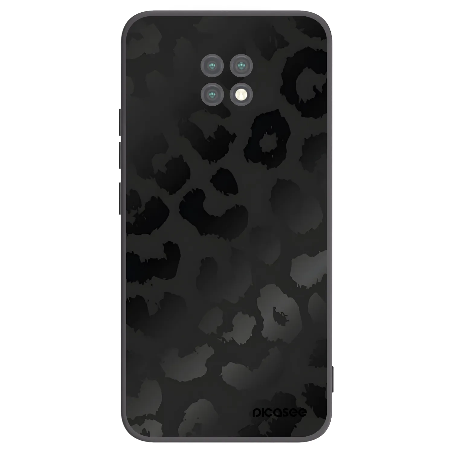 Picasee silikónový čierny obal pre Xiaomi Redmi Note 9T - Midnight Leopard