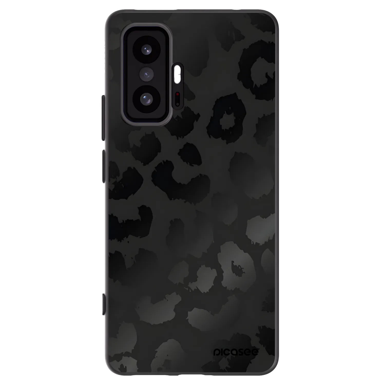 Picasee silikónový čierny obal pre Xiaomi 11T - Midnight Leopard