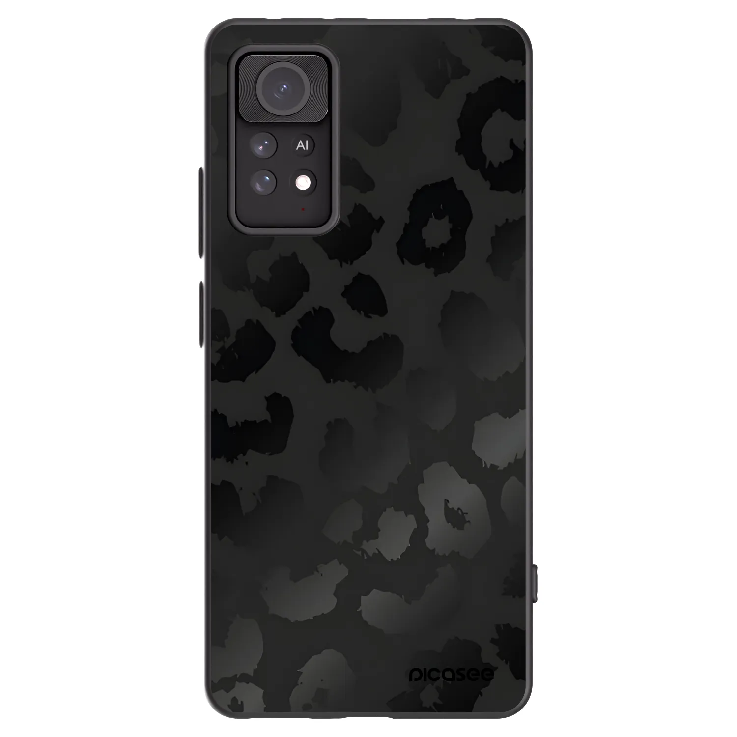 Picasee silikónový čierny obal pre Xiaomi Redmi Note 11 Pro 5G - Midnight Leopard
