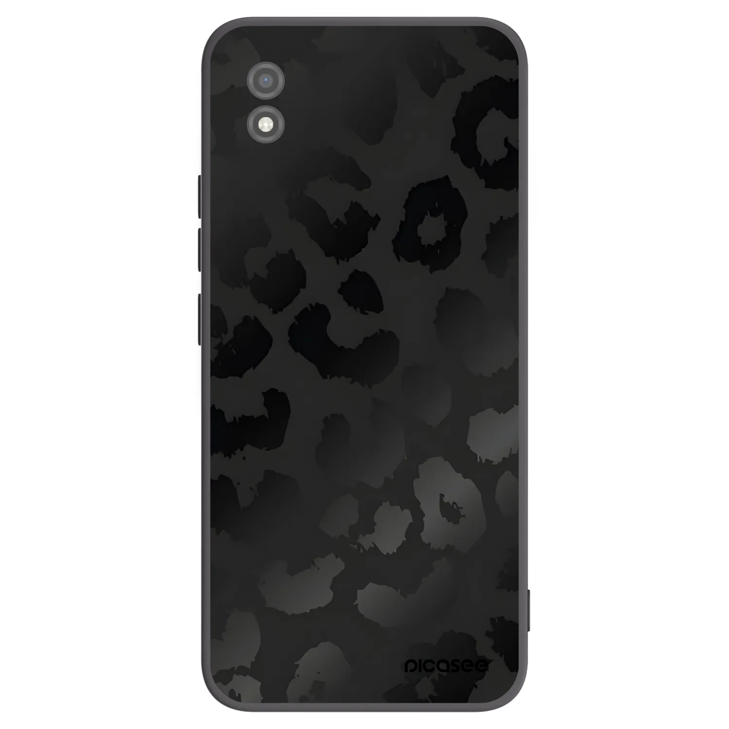 Picasee silikónový čierny obal pre Realme C11 (2021) - Midnight Leopard
