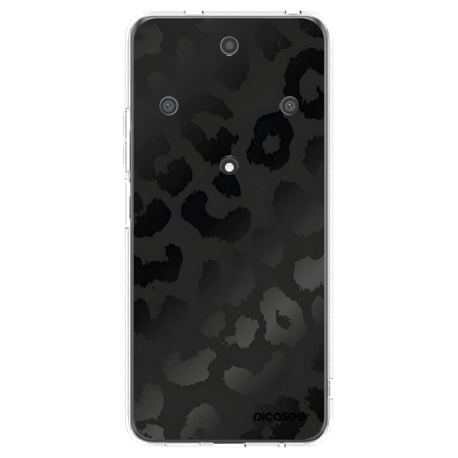 Picasee silikónový prehľadný obal pre Honor Magic5 Lite 5G - Midnight Leopard