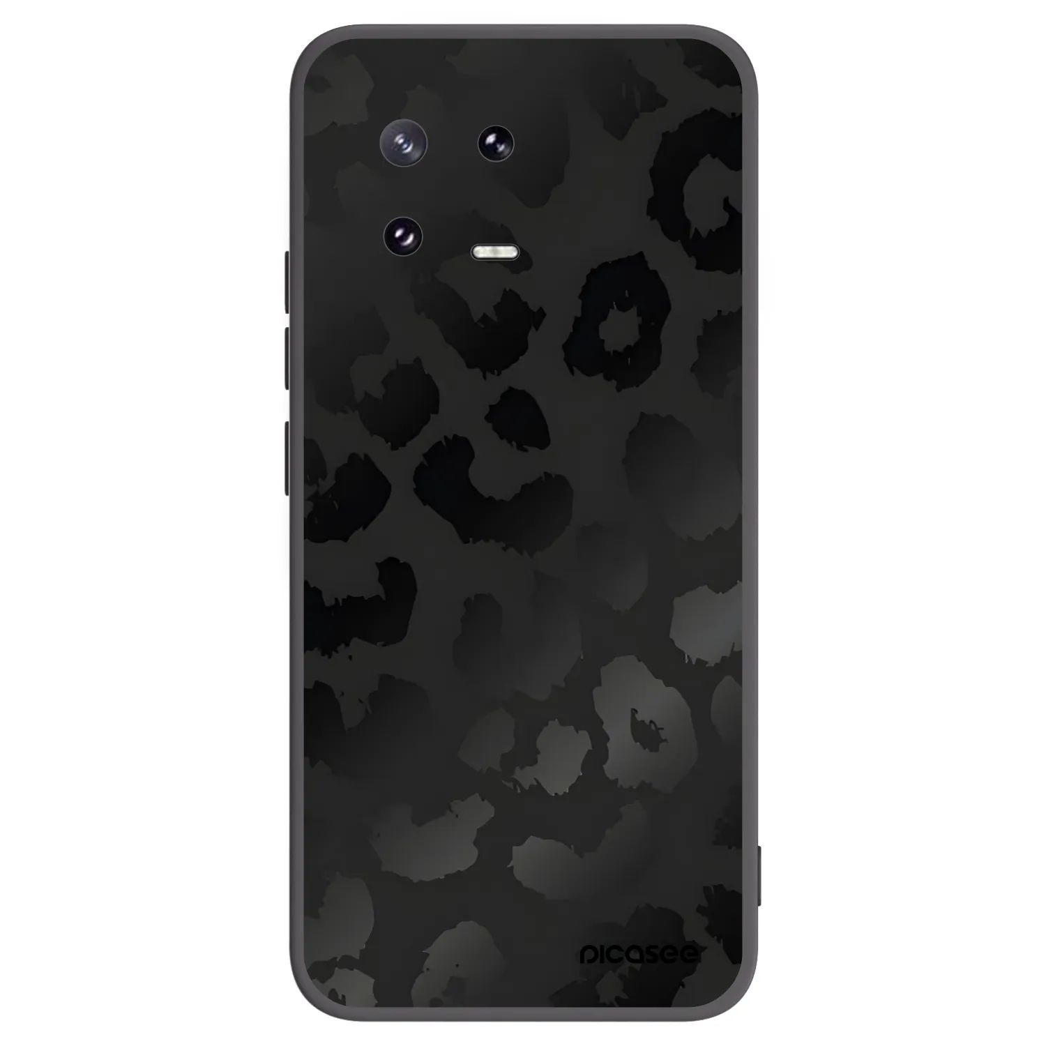 Picasee silikónový čierny obal pre Xiaomi 13 Pro - Midnight Leopard