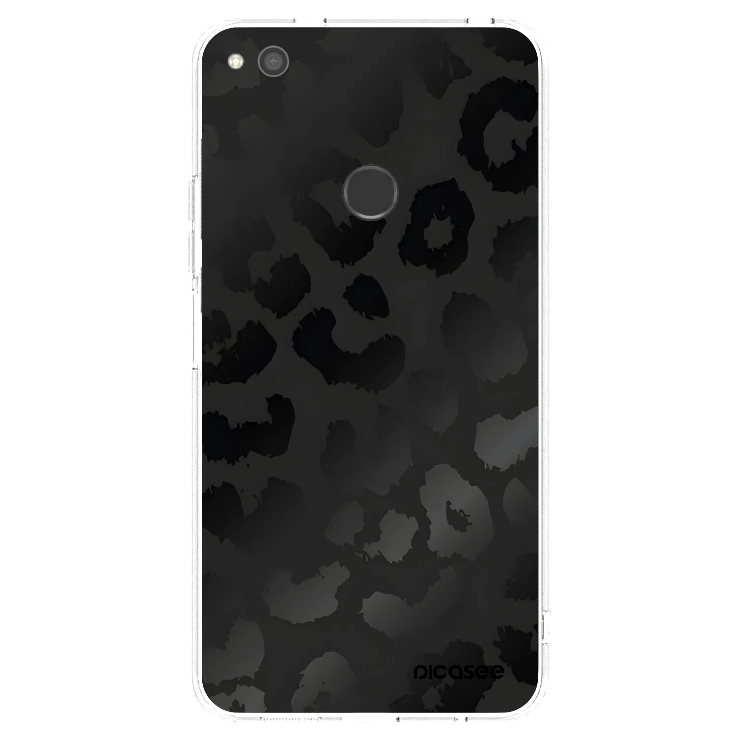 Picasee silikónový prehľadný obal pre Huawei Mate 40 Pro - Midnight Leopard