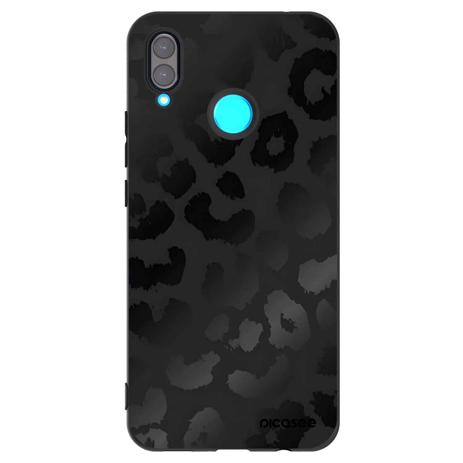 Picasee silikónový čierny obal pre Huawei Nova 3 - Midnight Leopard