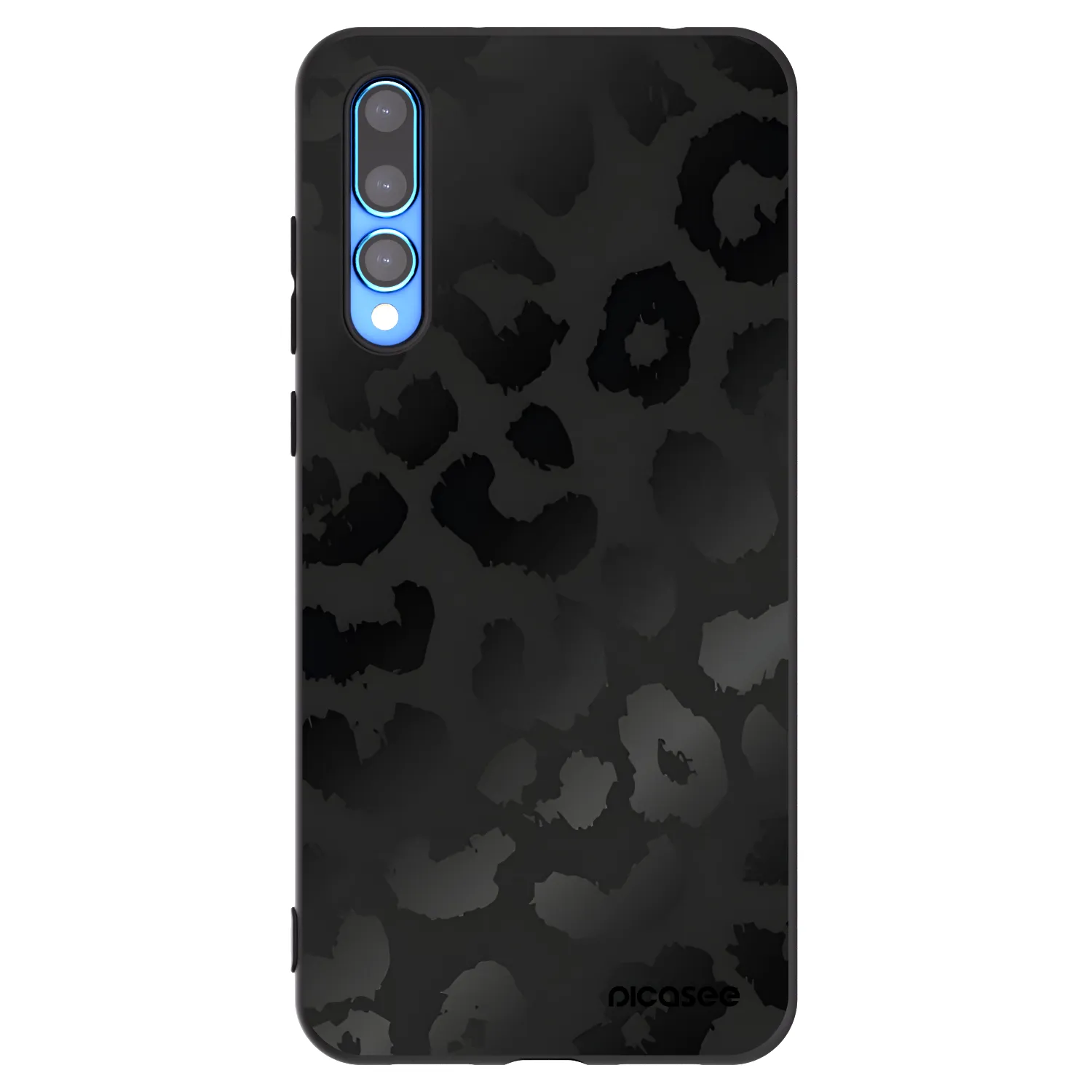 Picasee silikónový čierny obal pre Huawei P20 Pro - Midnight Leopard