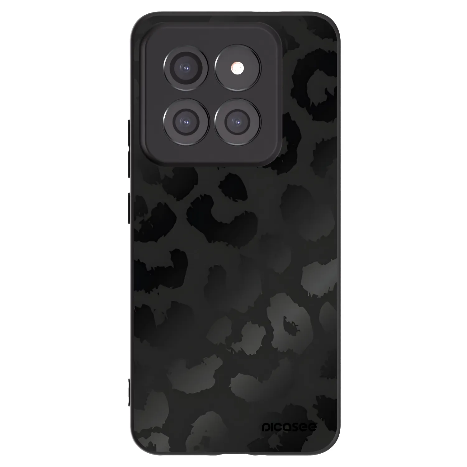 Picasee silikónový čierny obal pre Xiaomi 14 Pro - Midnight Leopard