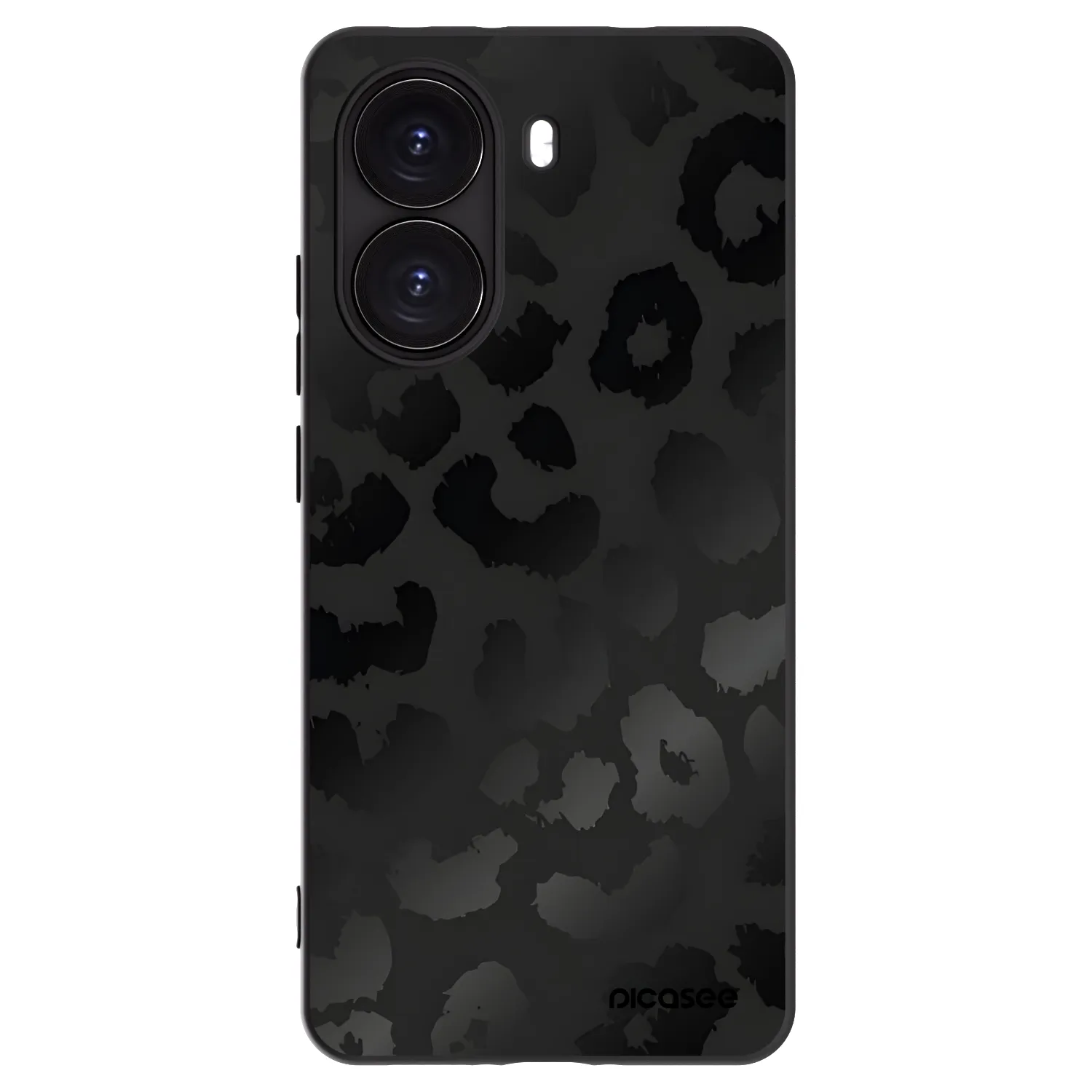Picasee silikónový čierny obal pre Xiaomi Poco X7 Pro 5G - Midnight Leopard