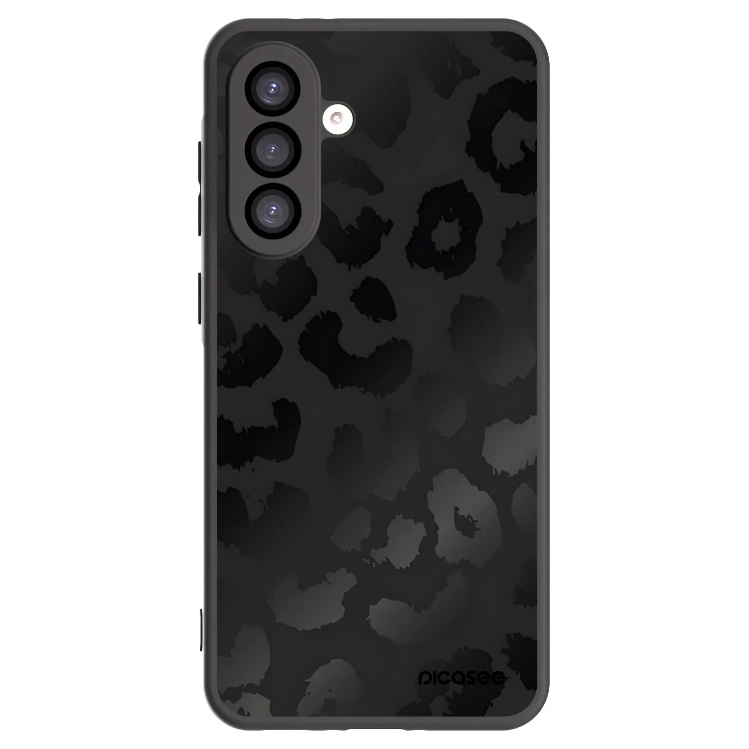 Picasee silikónový čierny obal pre Samsung Galaxy A26 5G A266B - Midnight Leopard